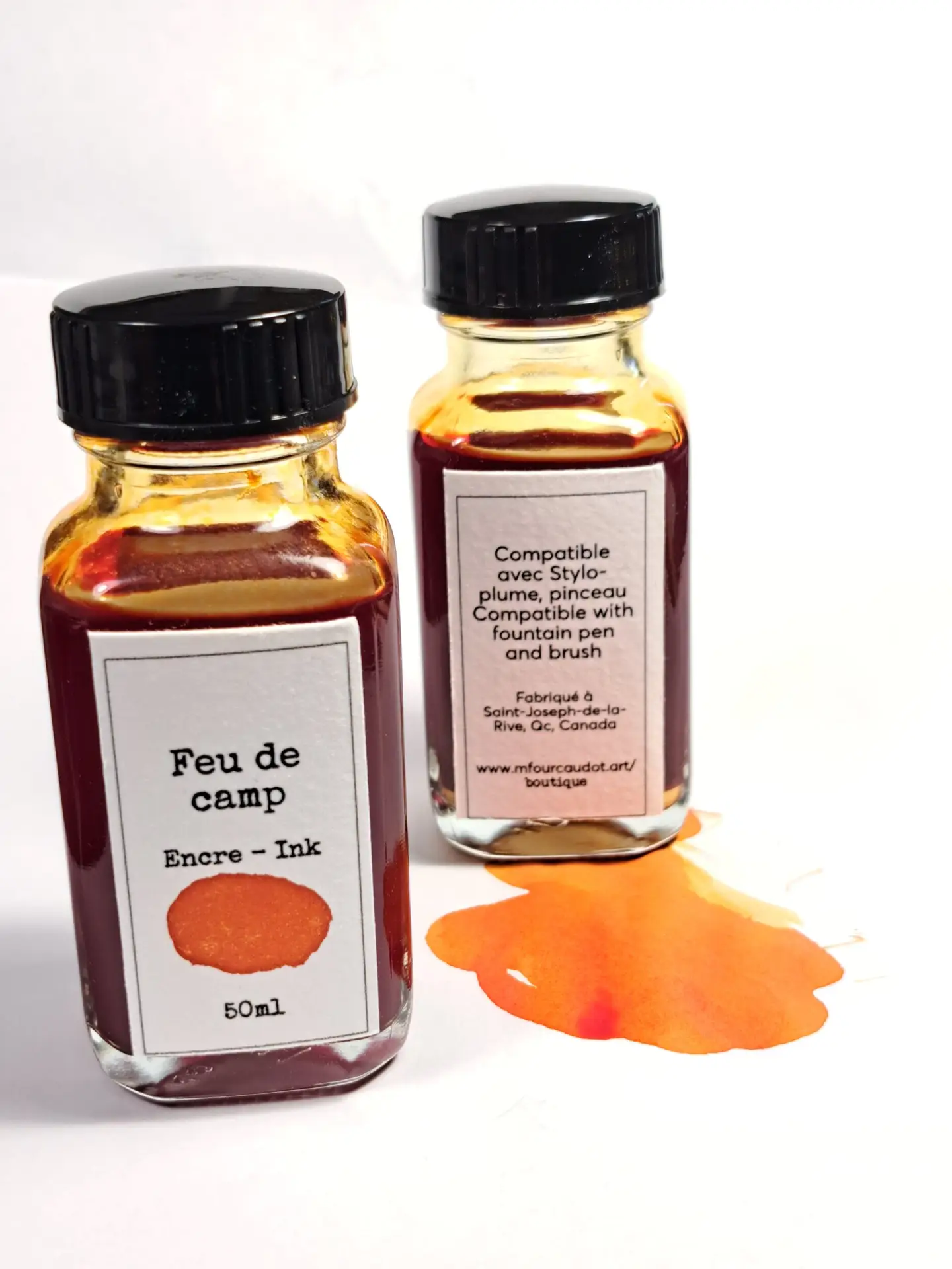 Pot d'encre ink Feu de camp